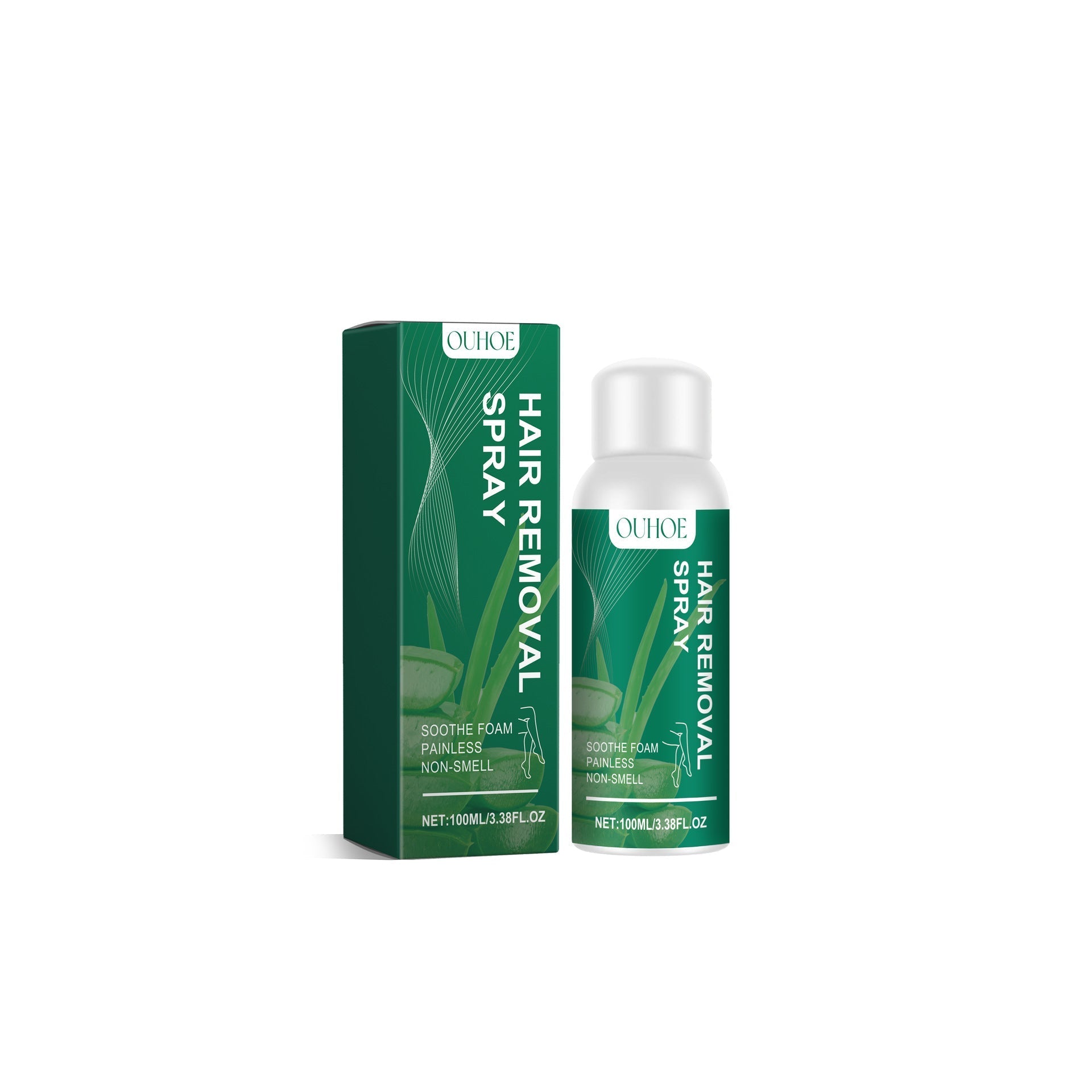 Hair Removal Spray Fast And Gentle Whole Body | Luxury Home Accessories | Heulog Glow