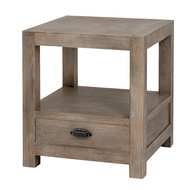 Haldon Collection 1 Drawer Side Table With Shelf | Luxury Home Accessories | Heulog Glow