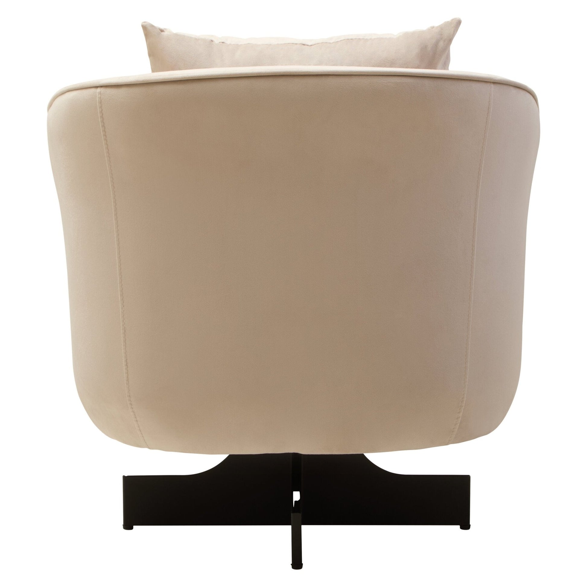 Hale Cream Velvet Swivel Chair | Luxury Home Accessories | Heulog Glow