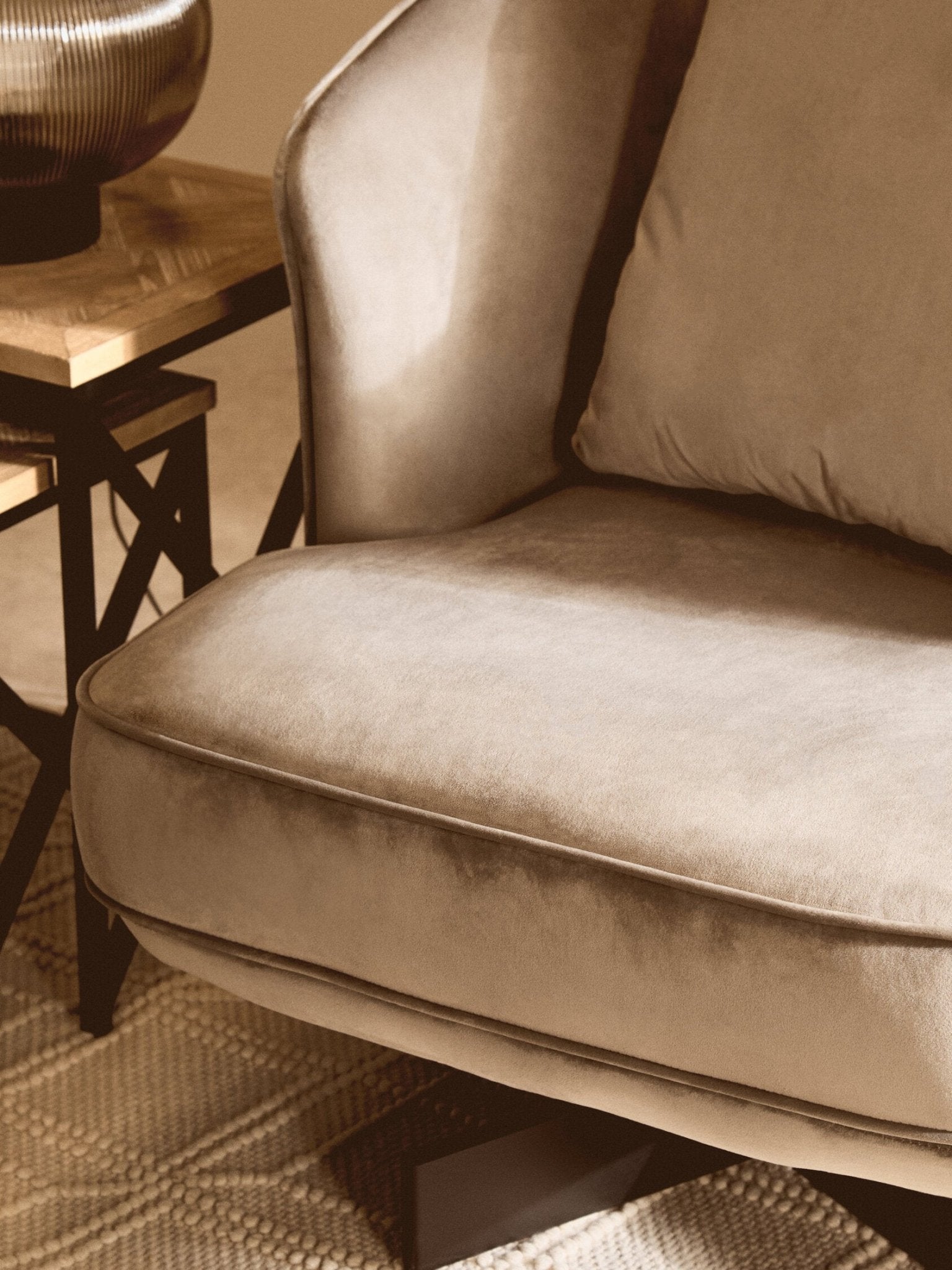 Hale Grey Velvet Swivel Chair | Luxury Home Accessories | Heulog Glow