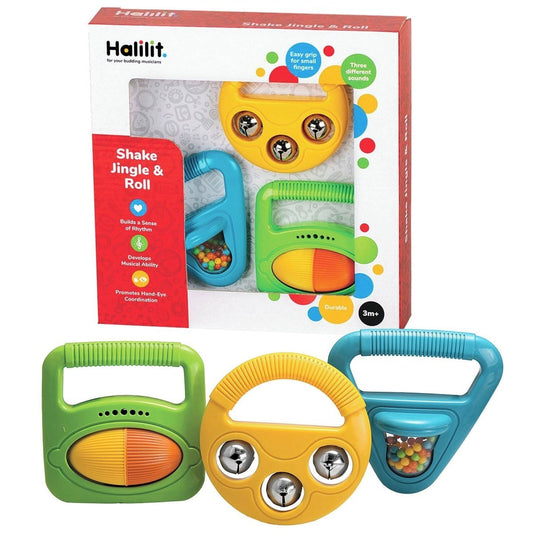 Halilit Shake, Jingle & Roll Gift Set | Luxury Home Accessories | Heulog Glow
