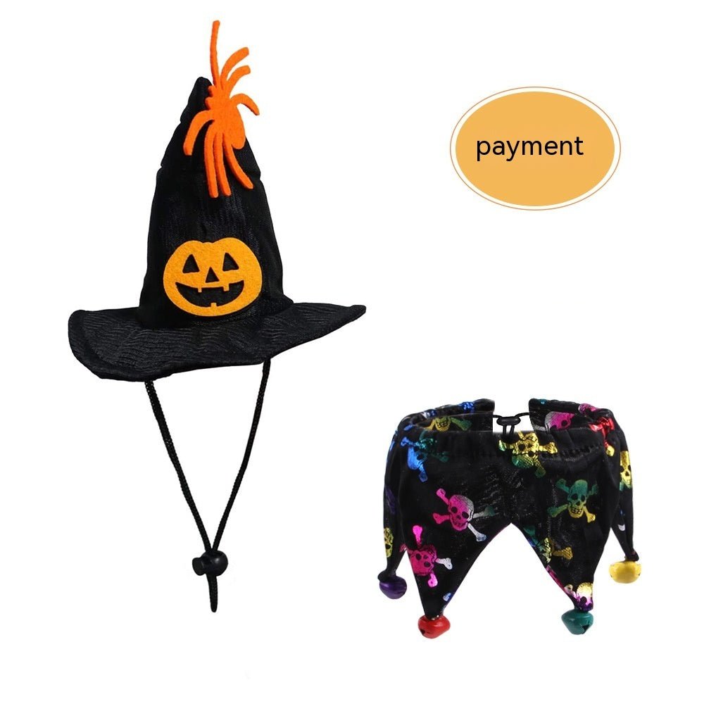 Halloween Cat Hat Scarf Set | Luxury Home Accessories | Heulog Glow