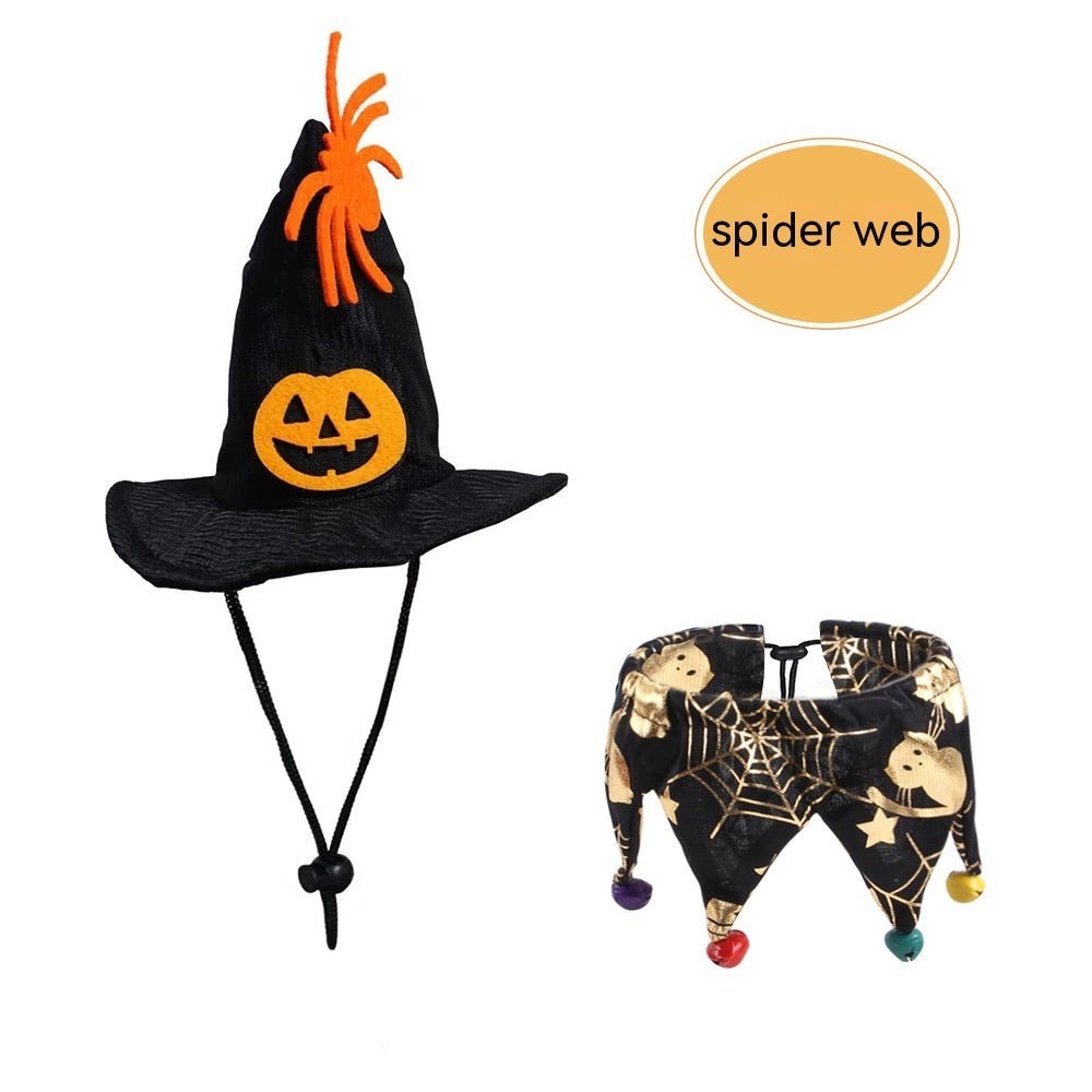 Halloween Cat Hat Scarf Set | Luxury Home Accessories | Heulog Glow