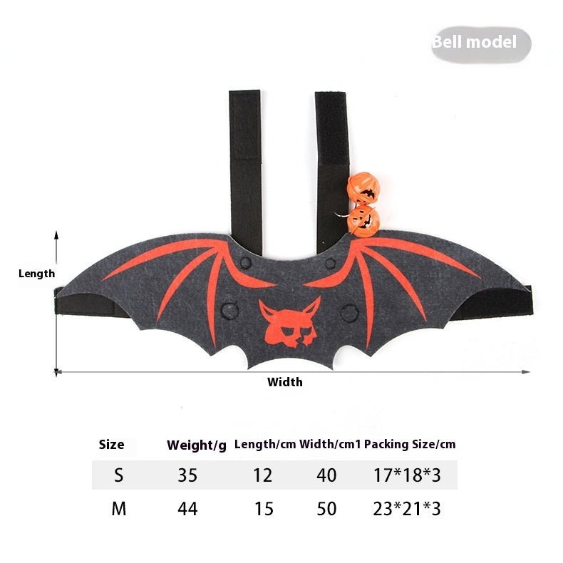 Halloween Pet Batwing Cat Pet Costume | Luxury Home Accessories | Heulog Glow