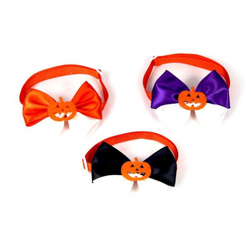 Halloween Pet Costume Bat Wings Bow Tie Hat Accessories | Luxury Home Accessories | Heulog Glow