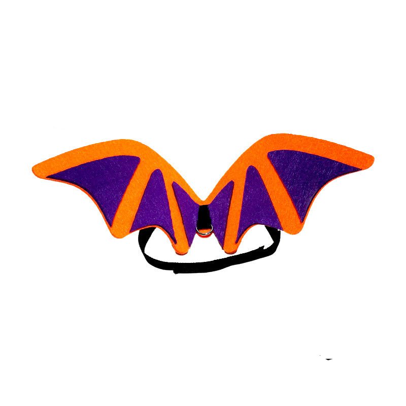 Halloween Pet Costume Bat Wings Bow Tie Hat Accessories | Luxury Home Accessories | Heulog Glow