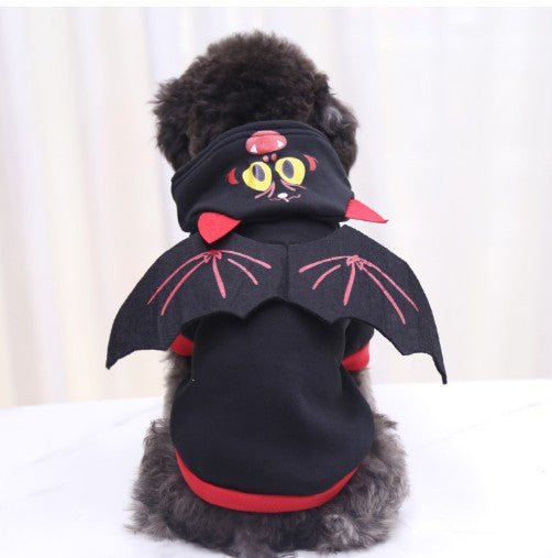 Halloween Pet Funny Black Skull Horror Make-up Cat Accessories Pet Dress Up Costume | Luxury Home Accessories | Heulog Glow