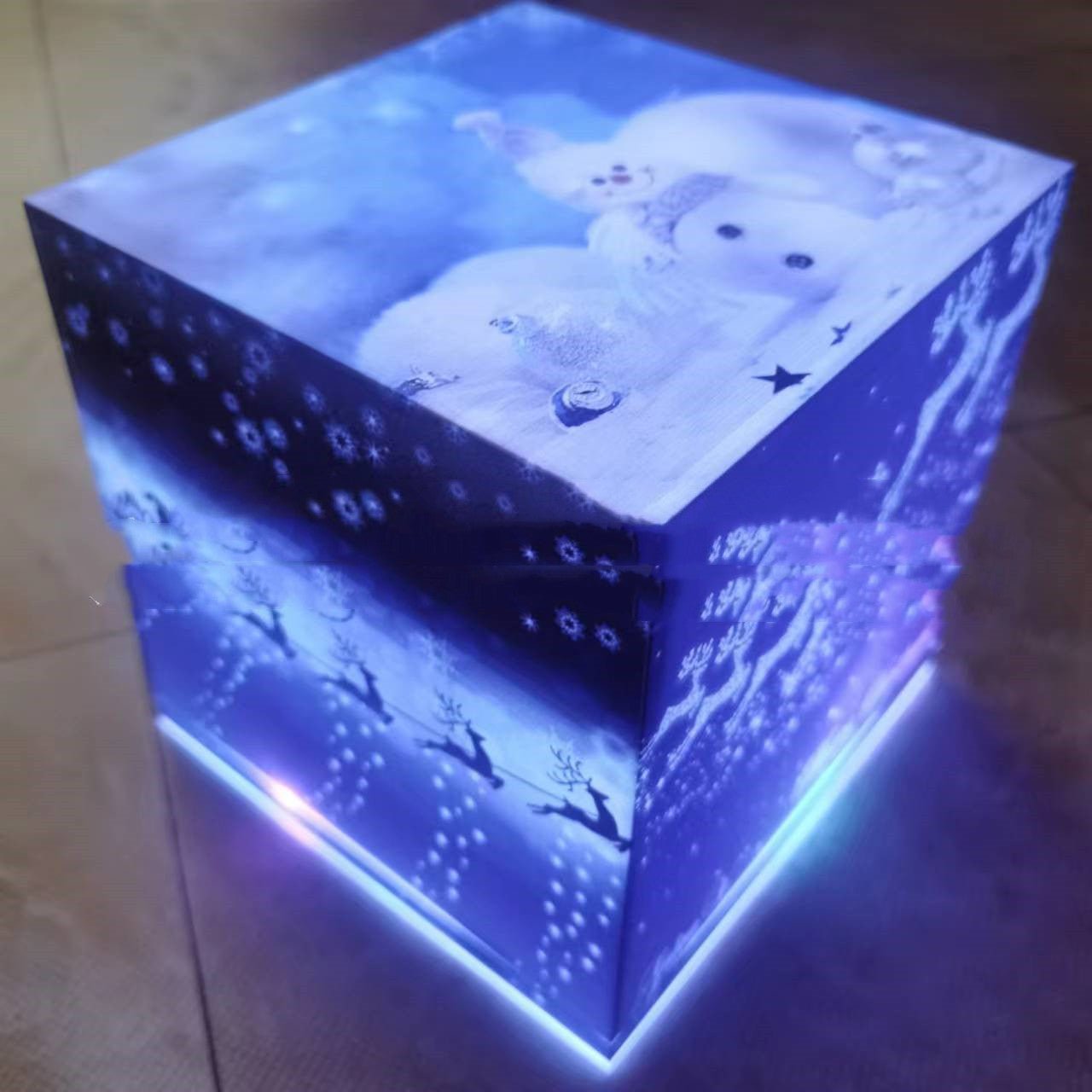 Halloween Pumpkin Ghost Atmosphere Decoration Lantern Box | Luxury Home Accessories | Heulog Glow