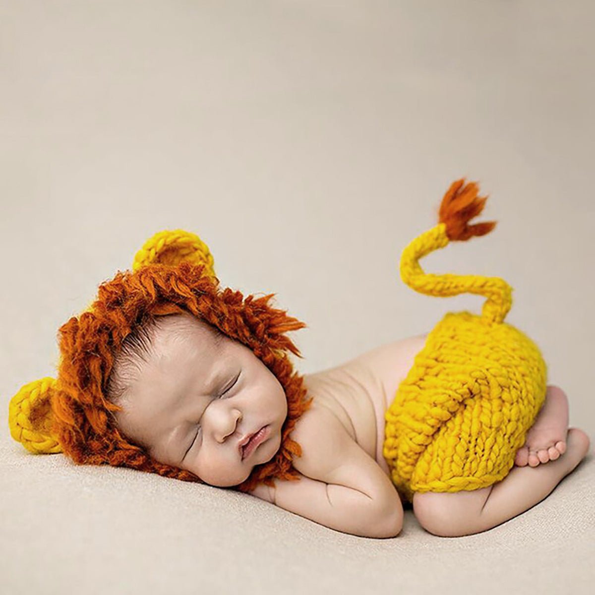 Hand-knitted Cartoon Animal-shaped Newborn Photography Outfits | Luxury Home Accessories | Heulog Glow