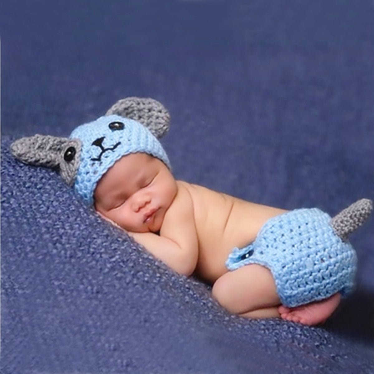 Hand-knitted Cartoon Animal-shaped Newborn Photography Outfits | Luxury Home Accessories | Heulog Glow