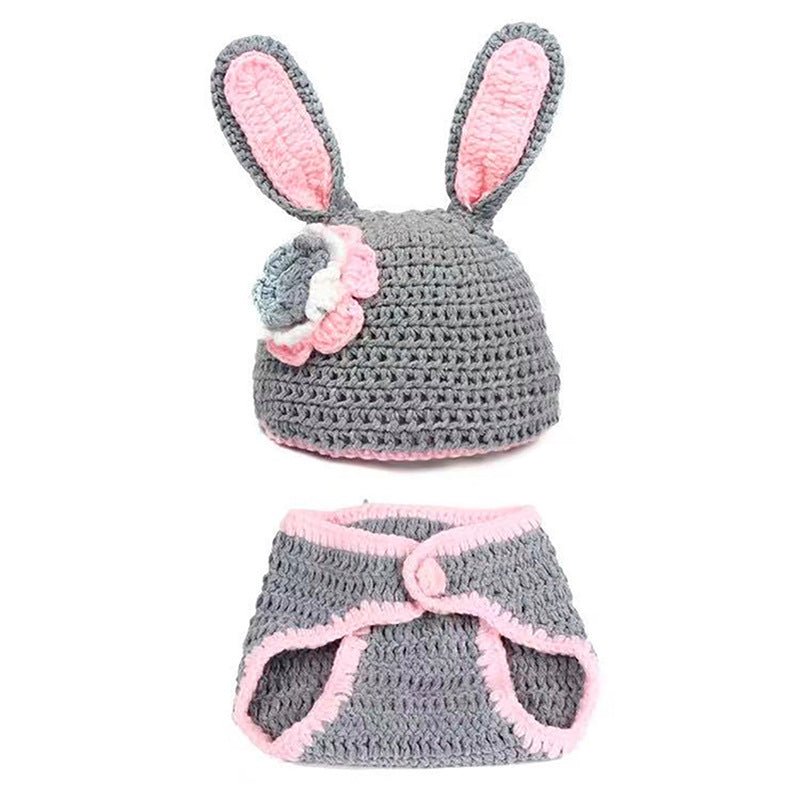 Hand-knitted Cartoon Animal-shaped Newborn Photography Outfits | Luxury Home Accessories | Heulog Glow