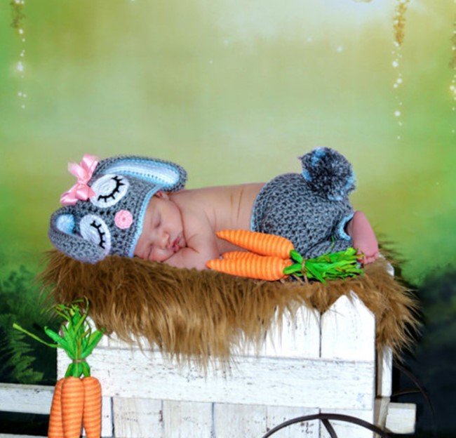 Hand-knitted Cartoon Animal-shaped Newborn Photography Outfits | Luxury Home Accessories | Heulog Glow