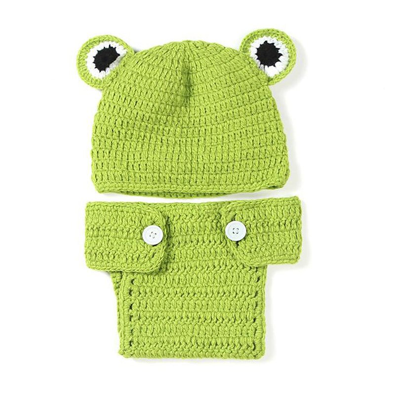 Hand-knitted Cartoon Animal-shaped Newborn Photography Outfits | Luxury Home Accessories | Heulog Glow