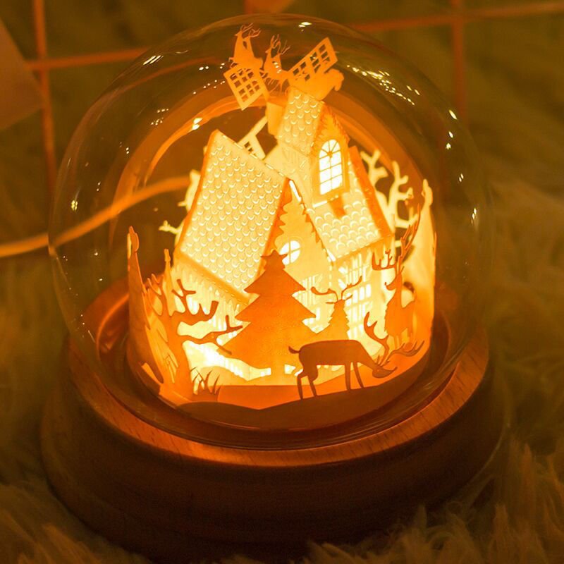 Hand-made Three Dimensional Night Light | Luxury Home Accessories | Heulog Glow