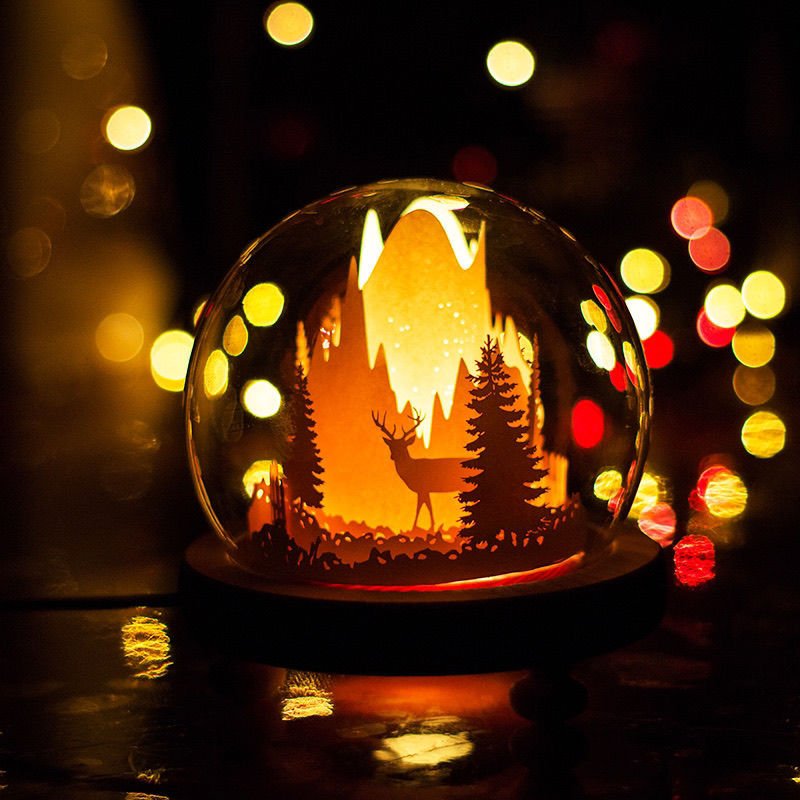 Hand-made Three Dimensional Night Light | Luxury Home Accessories | Heulog Glow