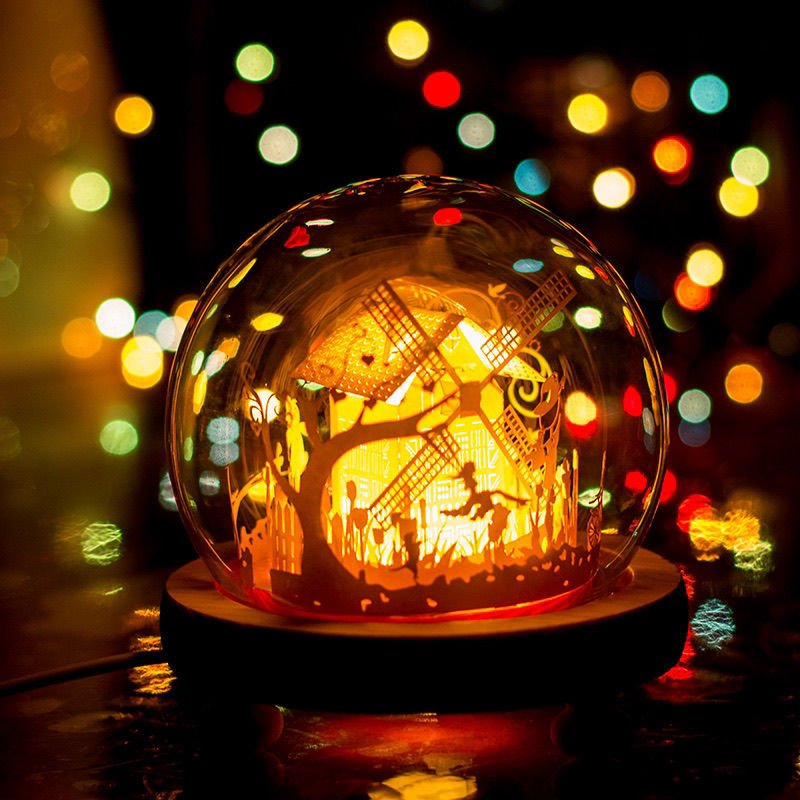 Hand-made Three Dimensional Night Light | Luxury Home Accessories | Heulog Glow