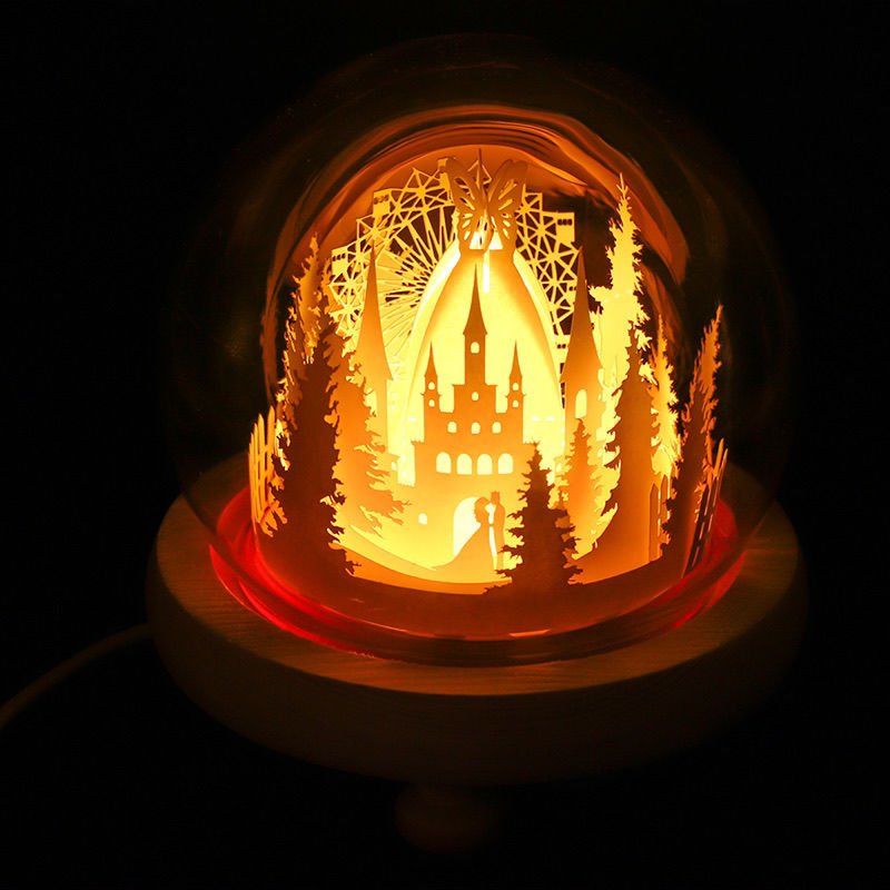 Hand-made Three Dimensional Night Light | Luxury Home Accessories | Heulog Glow