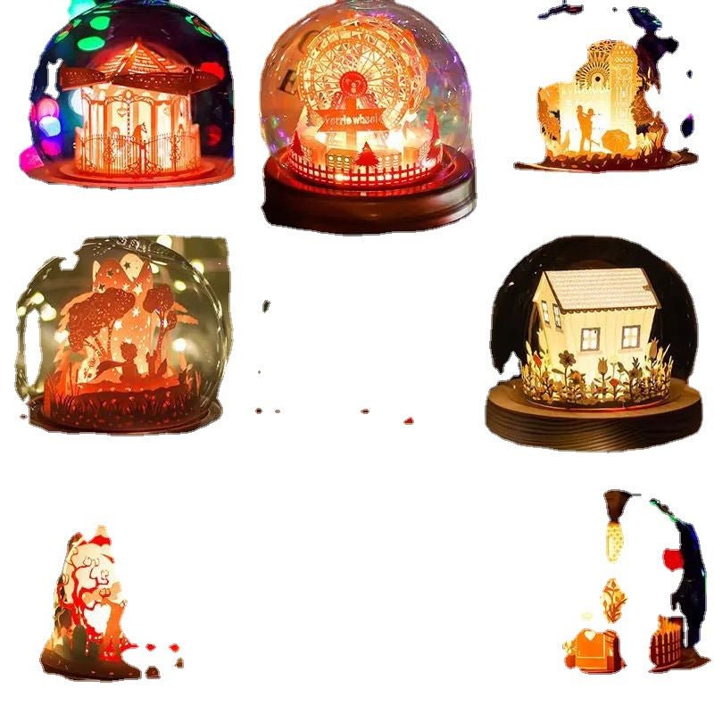 Hand-made Three Dimensional Night Light | Luxury Home Accessories | Heulog Glow