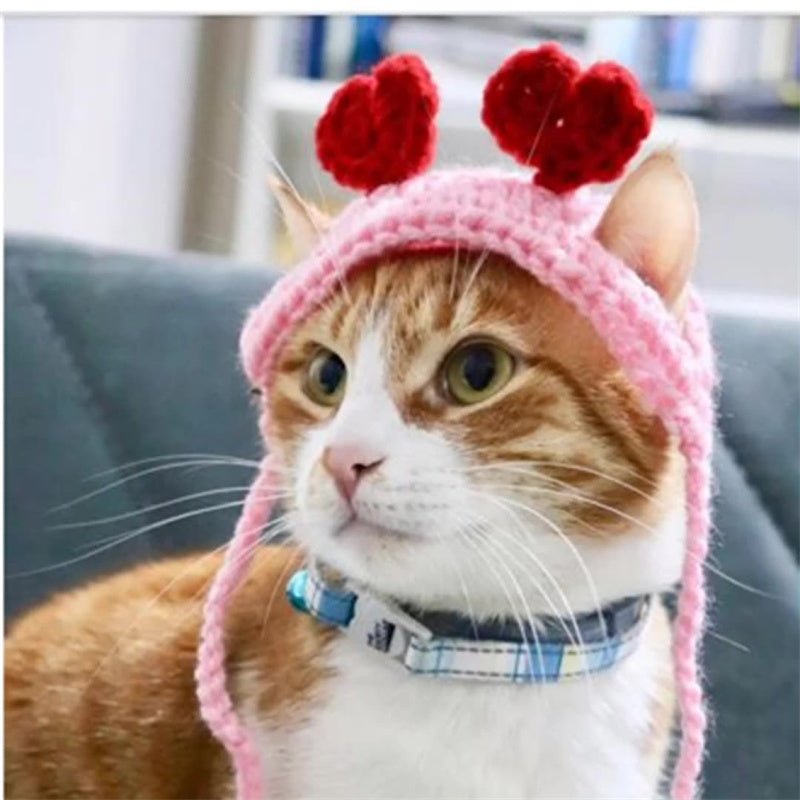 Hand-woven Pet Cat Head Cover | Luxury Home Accessories | Heulog Glow