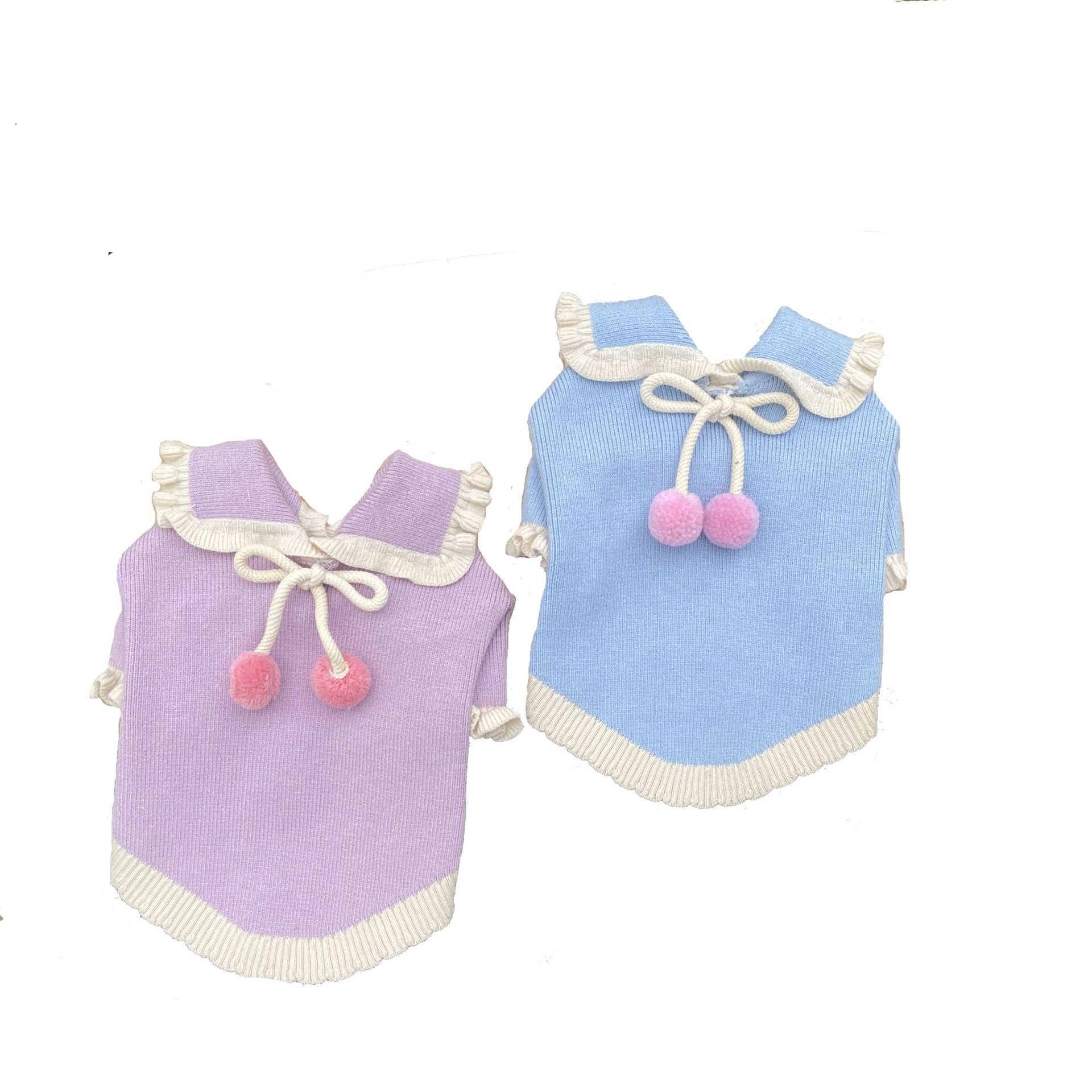 Handmade Strawberry Ball Wool Coat Dog To Keep Warm | Luxury Home Accessories | Heulog Glow