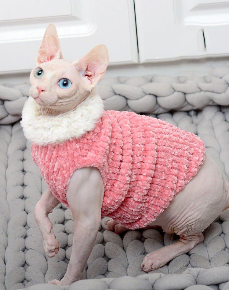 Handmade Sweater Imitation Mink Fur Warm Vest Autumn And Winter | Luxury Home Accessories | Heulog Glow
