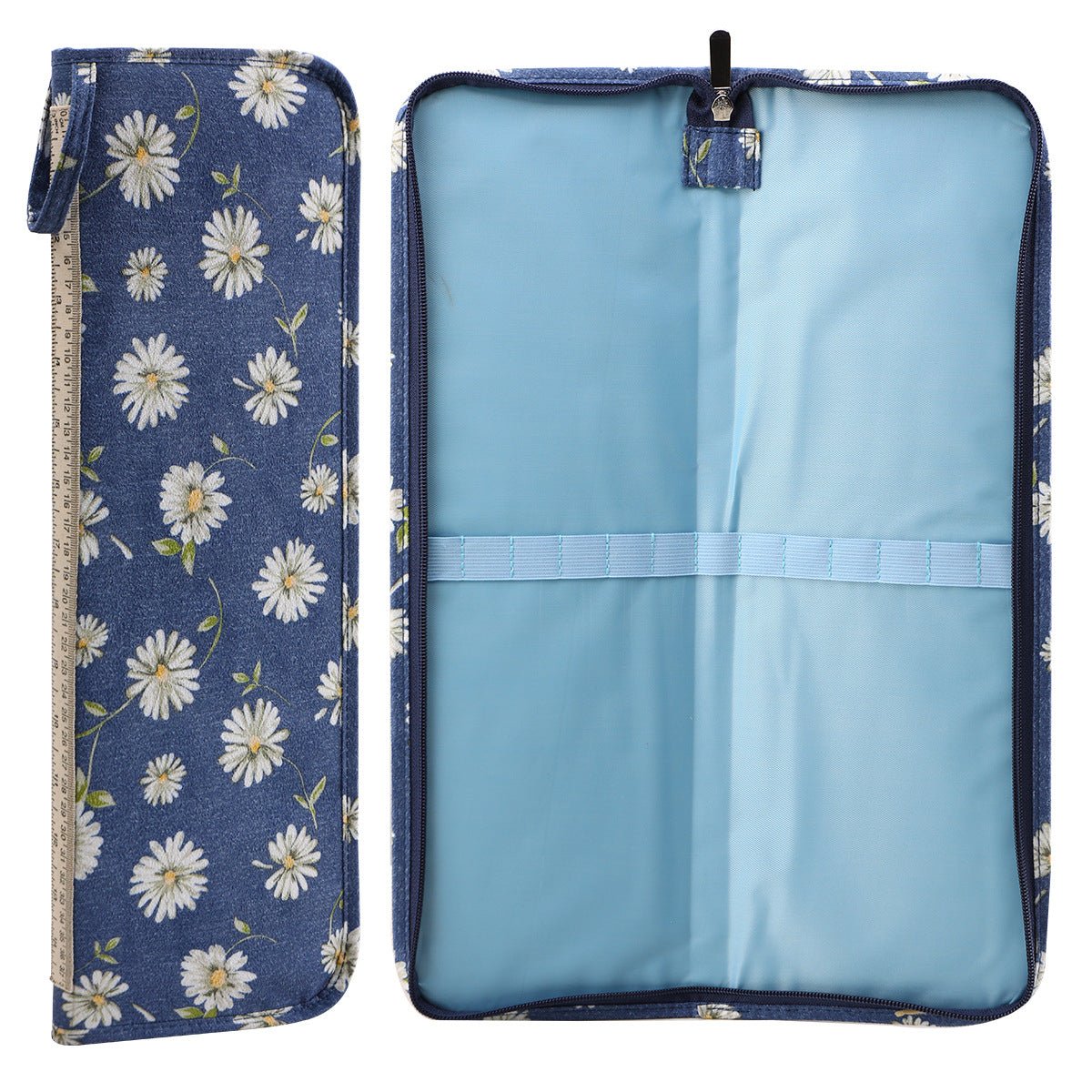Handmade Wool Knitting Needle Storage Bag | Luxury Home Accessories | Heulog Glow