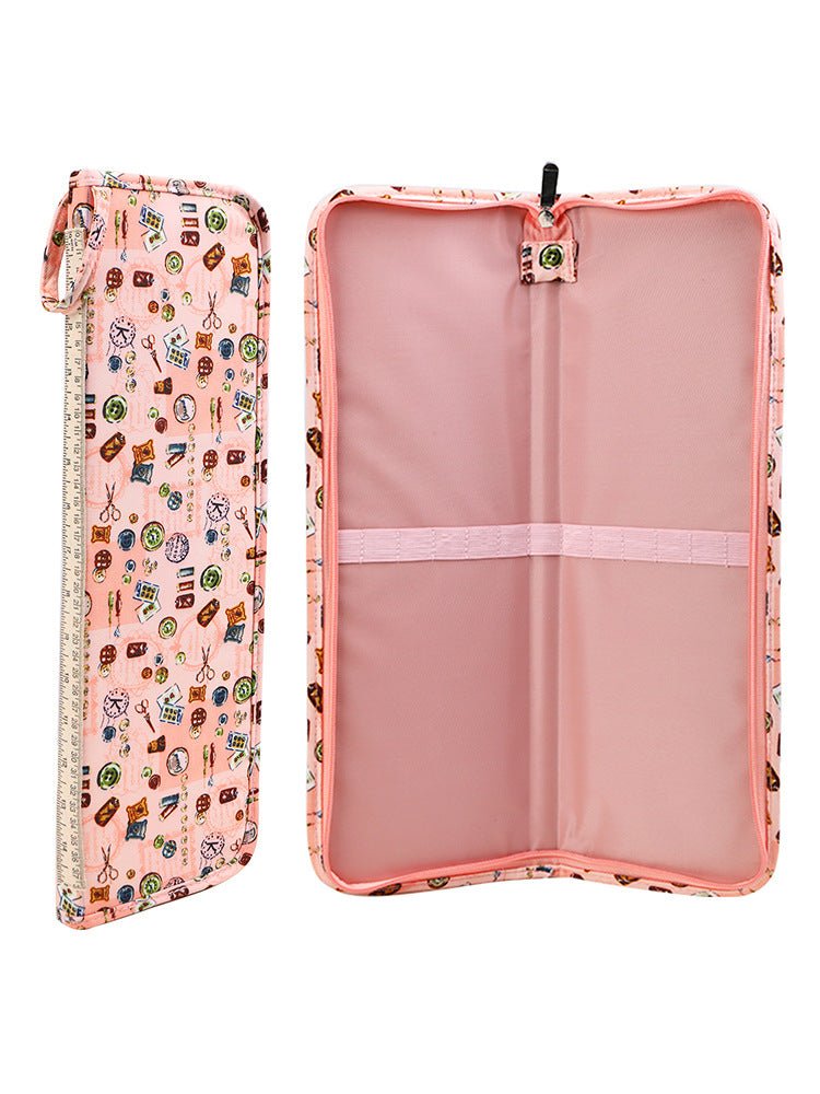 Handmade Wool Knitting Needle Storage Bag | Luxury Home Accessories | Heulog Glow