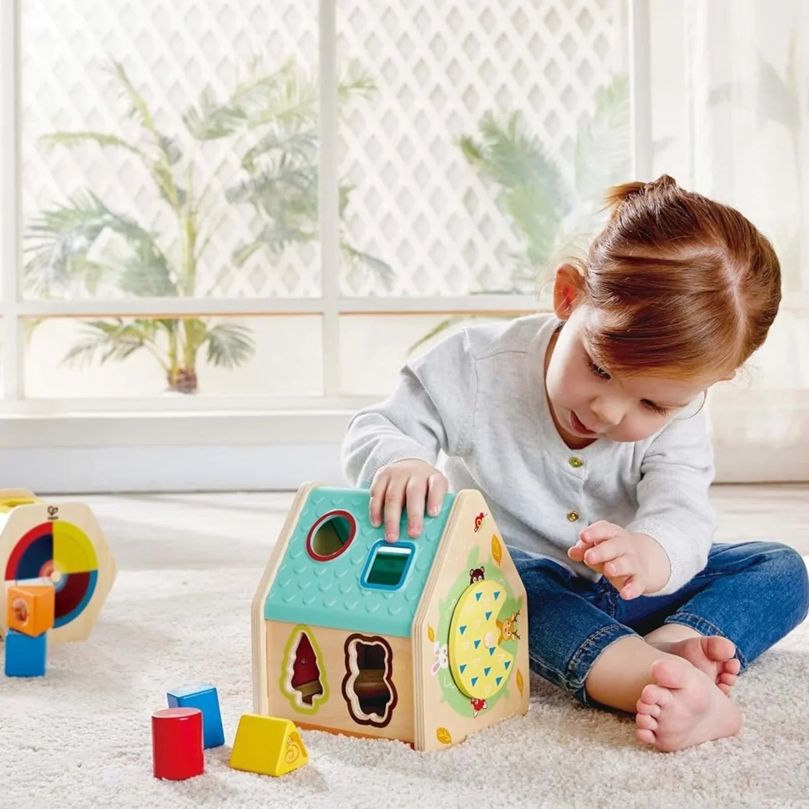 Hape Critter House Shape Sorter | Luxury Home Accessories | Heulog Glow