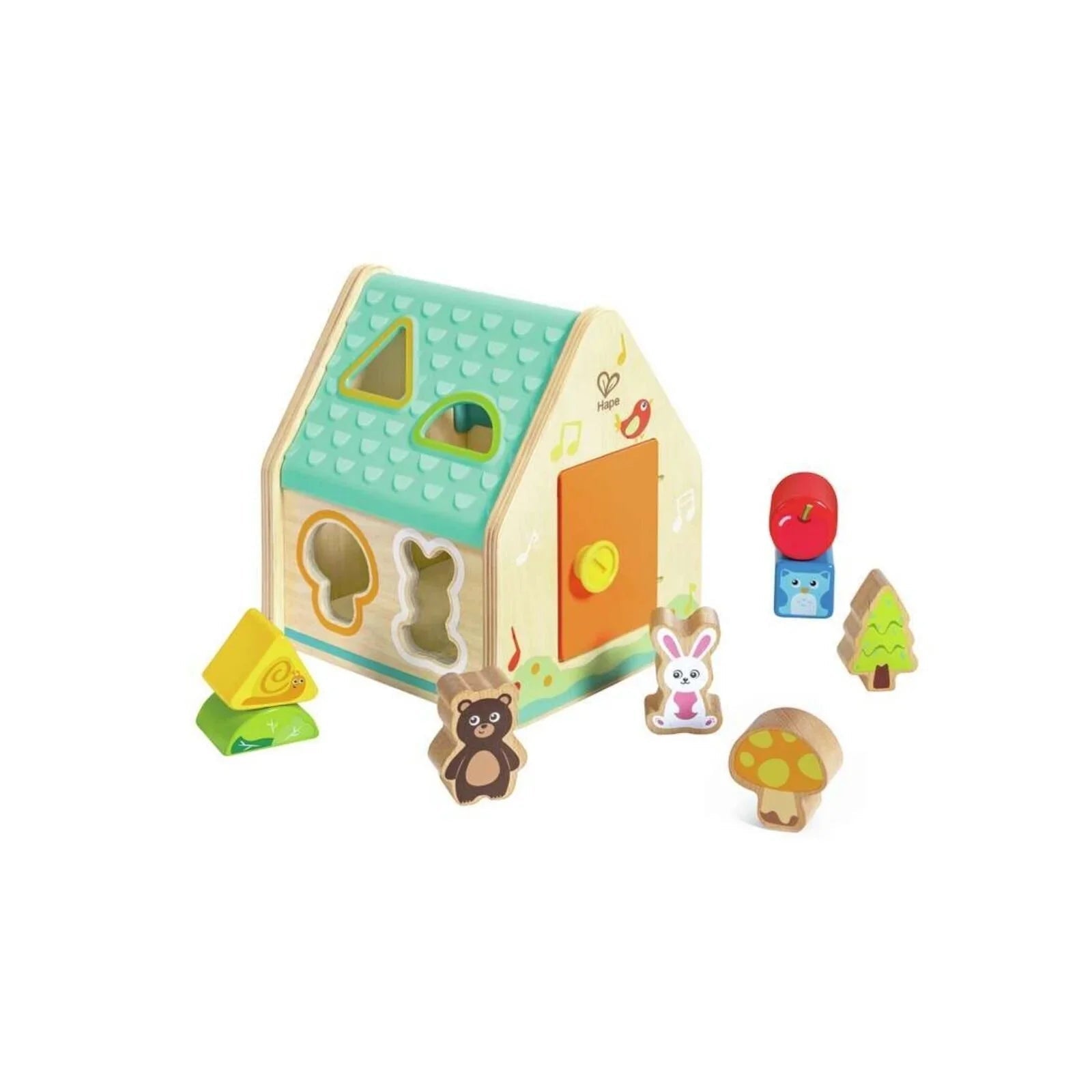 Hape Critter House Shape Sorter | Luxury Home Accessories | Heulog Glow