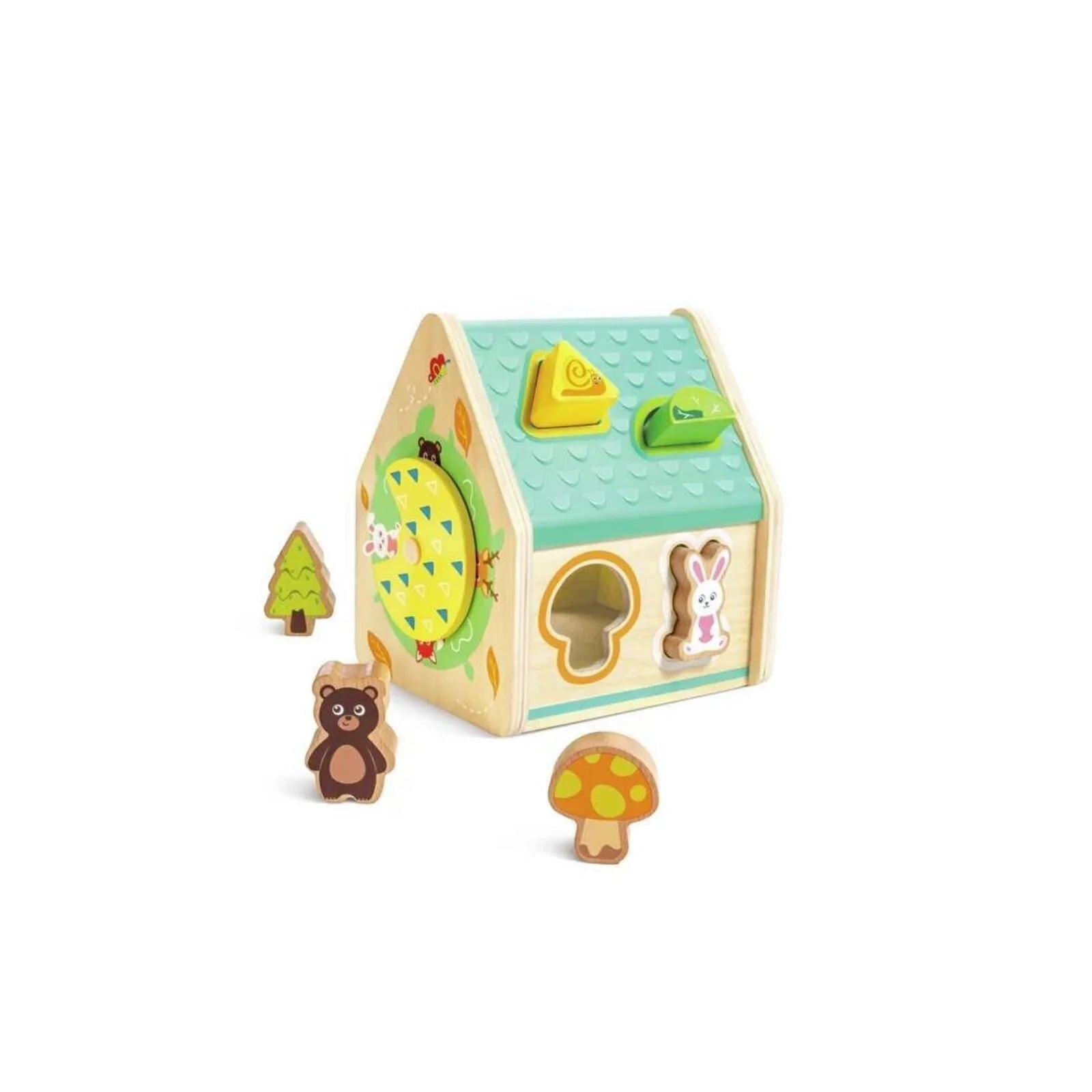 Hape Critter House Shape Sorter | Luxury Home Accessories | Heulog Glow