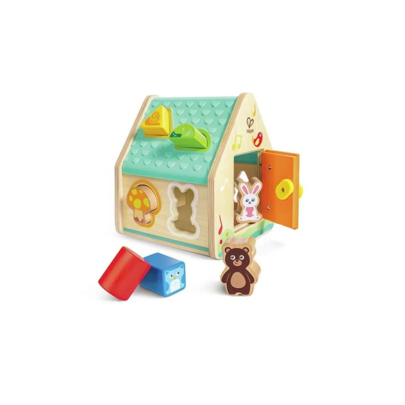 Hape Critter House Shape Sorter | Luxury Home Accessories | Heulog Glow