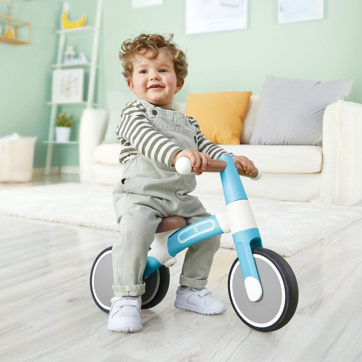 Hape First Ride Toddler Balance Bike, Blue | Luxury Home Accessories | Heulog Glow