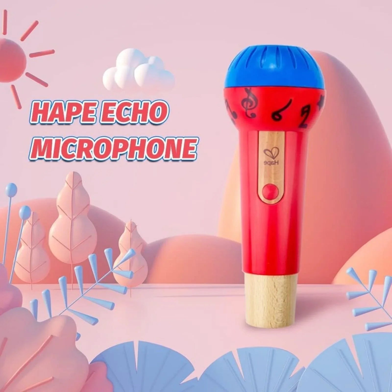 Hape Mighty Echo Microphone | Luxury Home Accessories | Heulog Glow