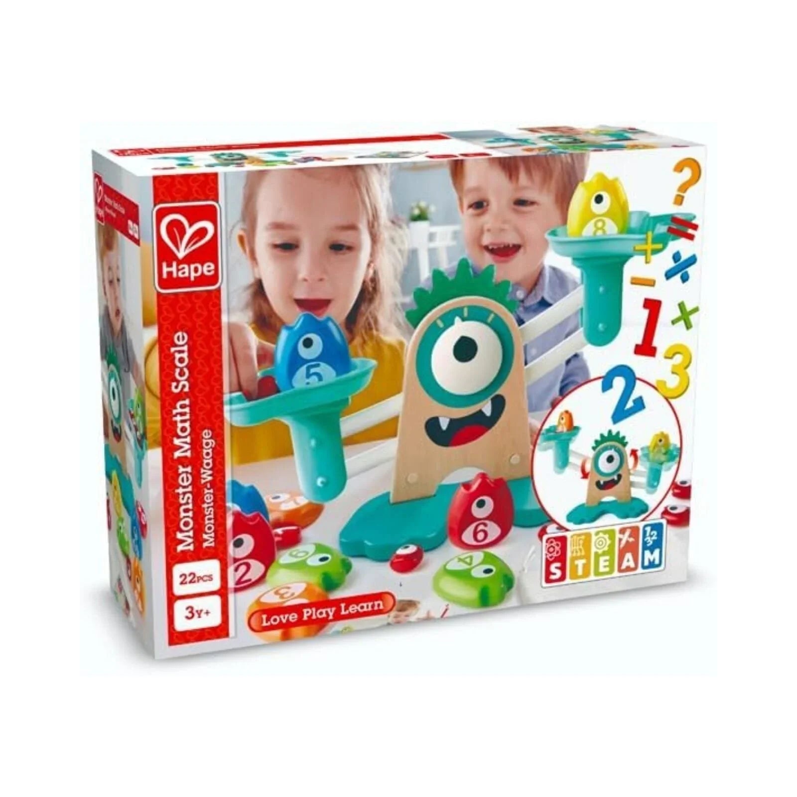 Hape Monster Math Scale | Luxury Home Accessories | Heulog Glow