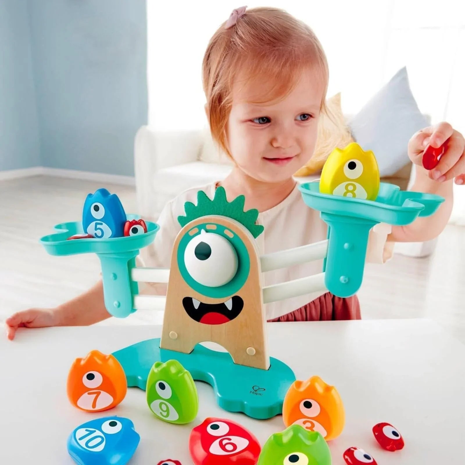 Hape Monster Math Scale | Luxury Home Accessories | Heulog Glow