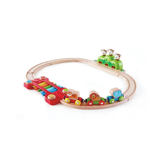 Hape Music & Monkeys Railway | Luxury Home Accessories | Heulog Glow