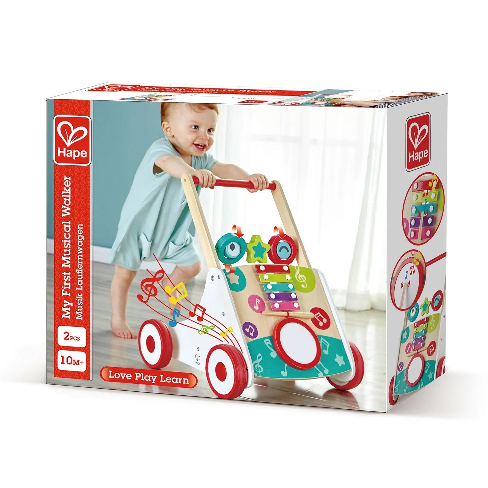 Hape My First Musical Walker | Luxury Home Accessories | Heulog Glow