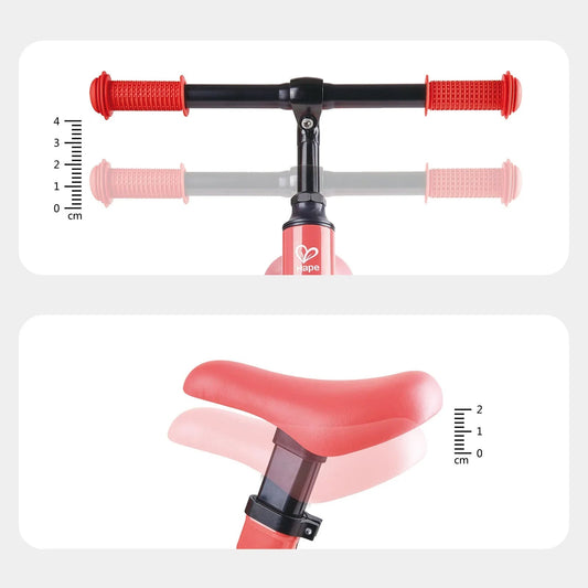 Hape New Explorer Kids Balance Bike, Pink | Luxury Home Accessories | Heulog Glow
