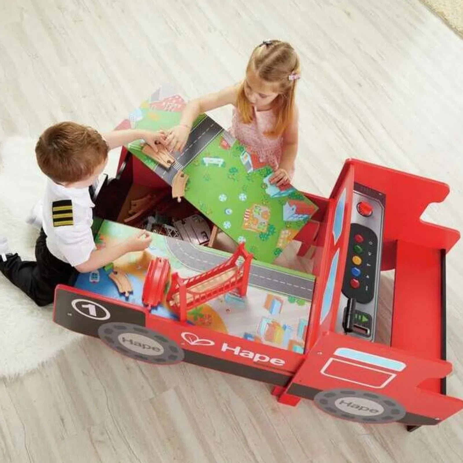 Hape No.1 Engine Table | Luxury Home Accessories | Heulog Glow