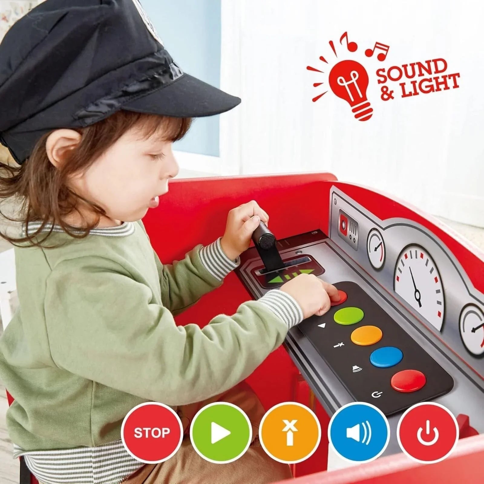 Hape No.1 Engine Table | Luxury Home Accessories | Heulog Glow
