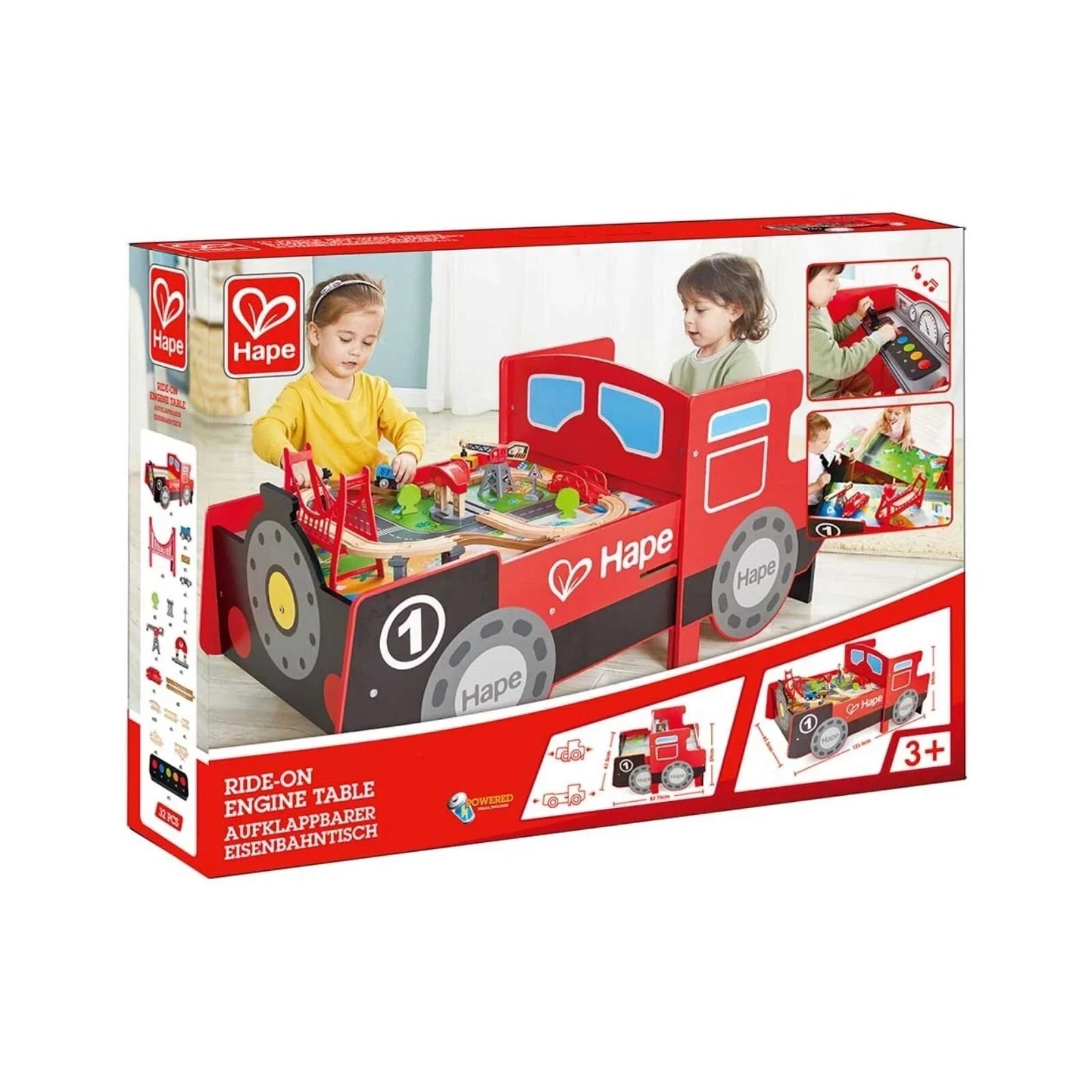 Hape No.1 Engine Table | Luxury Home Accessories | Heulog Glow