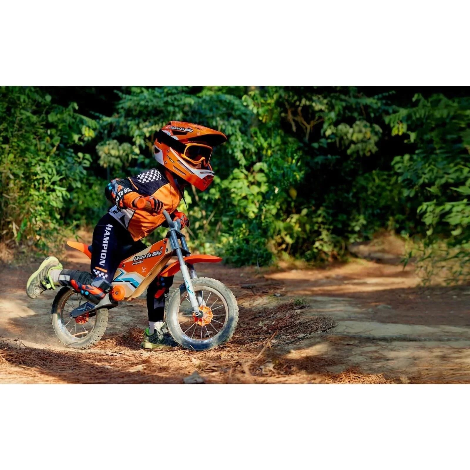 Hape Off Road Kids Balance Bike - Orange | Luxury Home Accessories | Heulog Glow