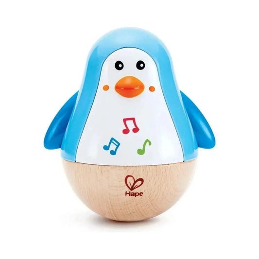 Hape Penguin Music Wobbler | Luxury Home Accessories | Heulog Glow