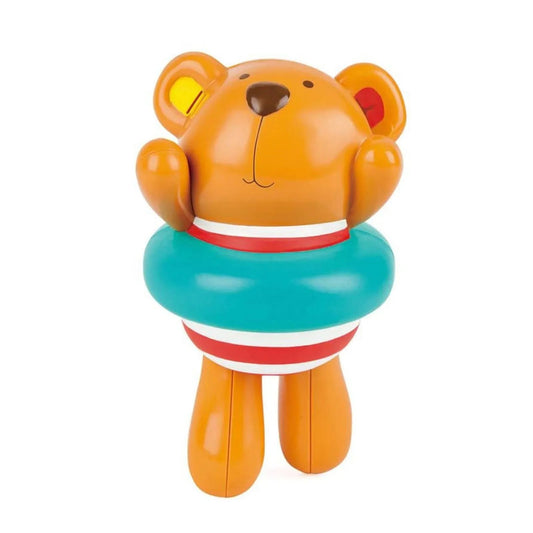 Hape Swimmer Teddy Wind-Up Toy | Luxury Home Accessories | Heulog Glow