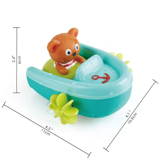 Hape Tubing Pull-Back Boat | Luxury Home Accessories | Heulog Glow