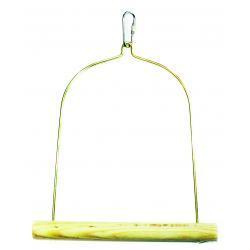 Happy Pet Wooden Bird Swing, 22cm | Luxury Home Accessories | Heulog Glow