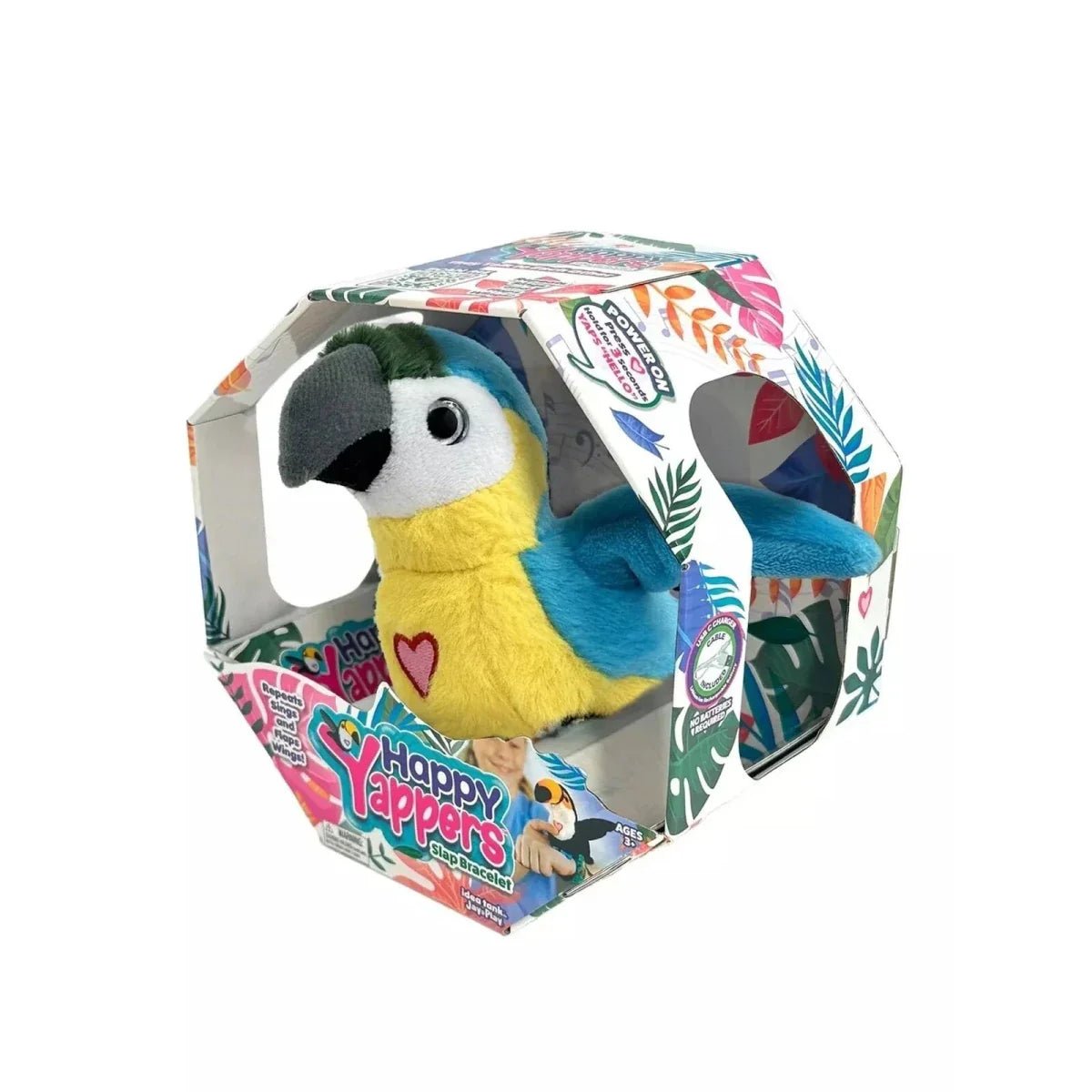 Happy Yappers Parrot - Blue | Luxury Home Accessories | Heulog Glow