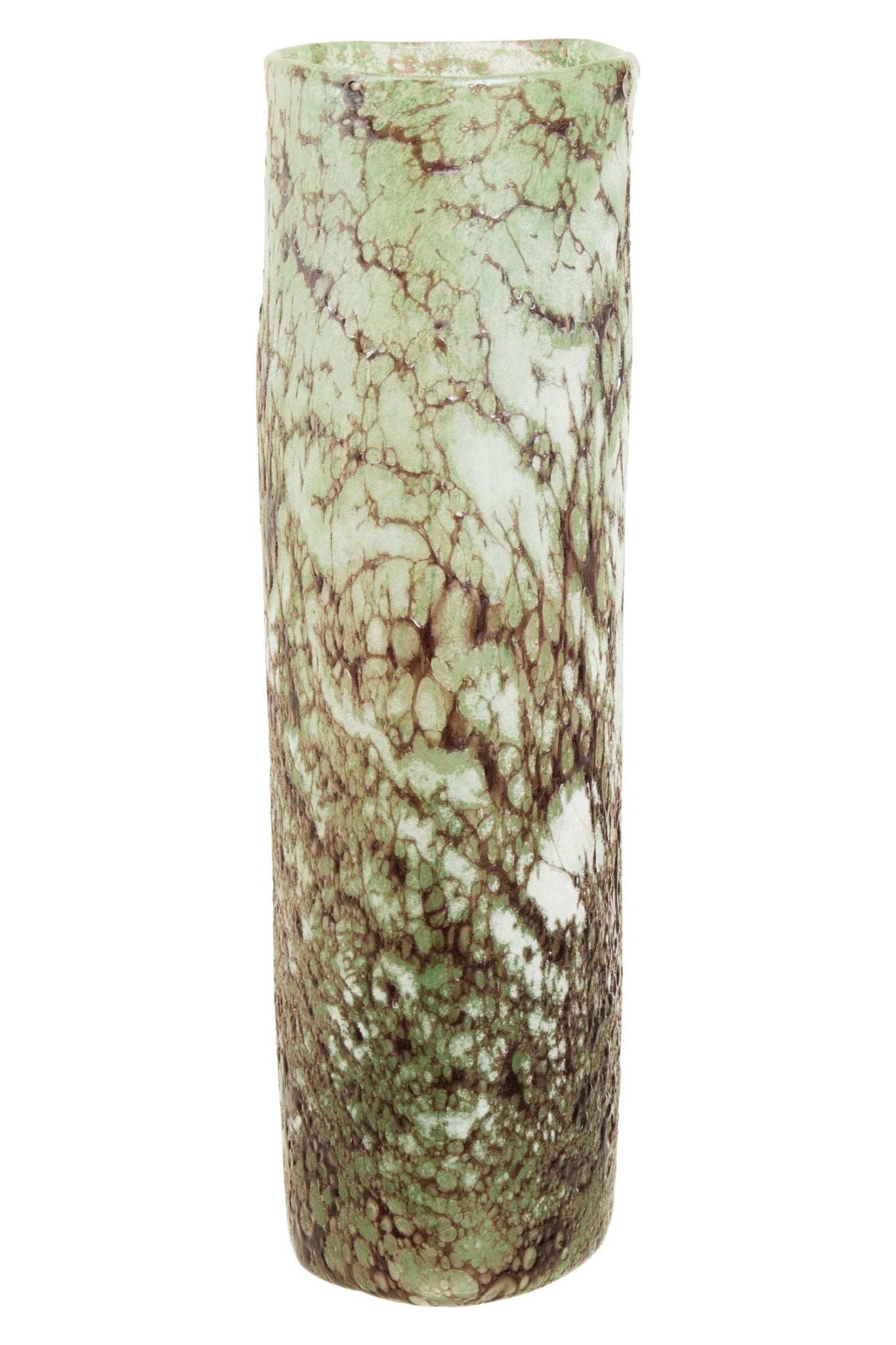 Harri Small Glass Marble Effect Vase | Luxury Home Accessories | Heulog Glow