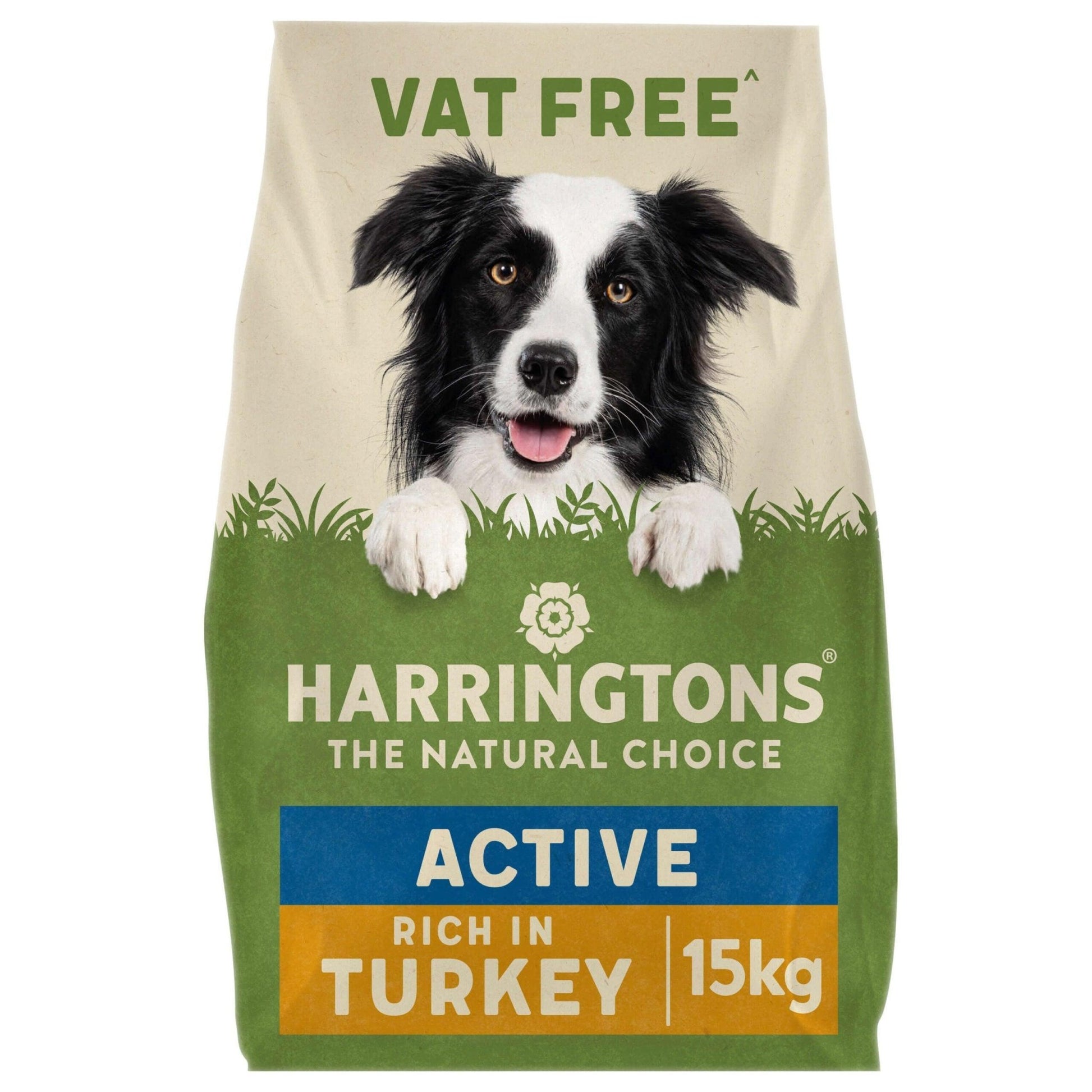Harringtons Active Worker Complete Turkey & Rice, 15kg | Luxury Home Accessories | Heulog Glow