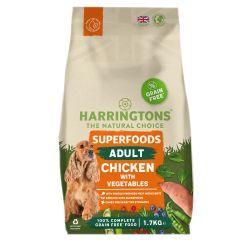 Harringtons Adult Dog Grain Freee Superfoods Chicken, 1.7kg | Luxury Home Accessories | Heulog Glow